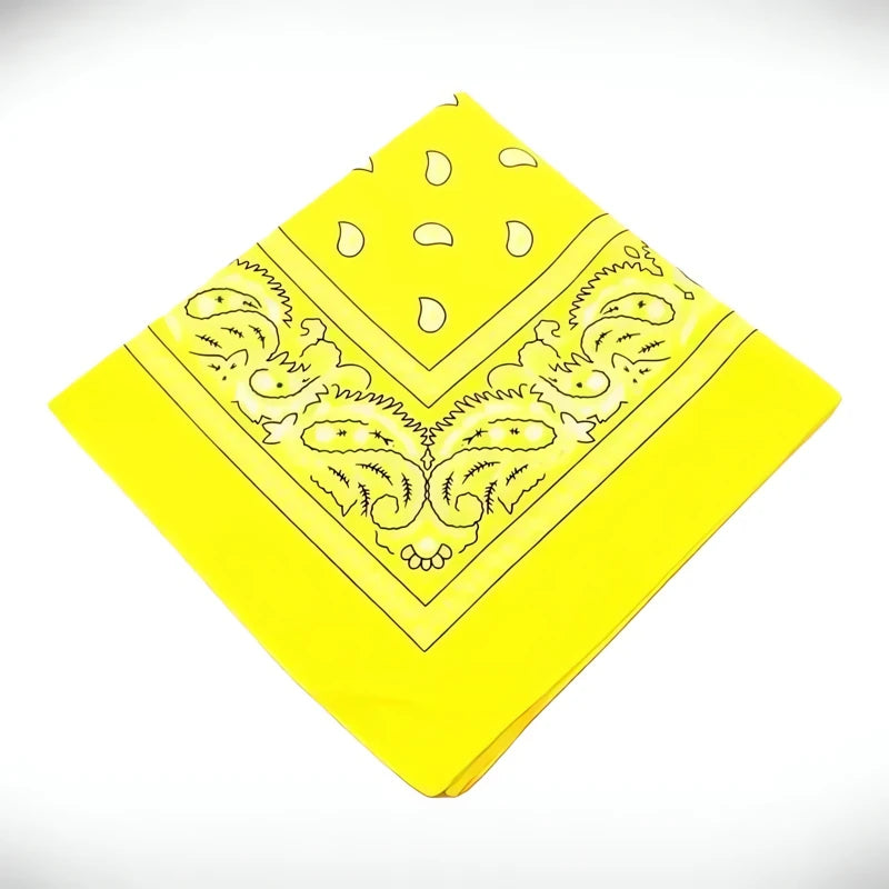 Bandana Serre-tête Homme Jaune