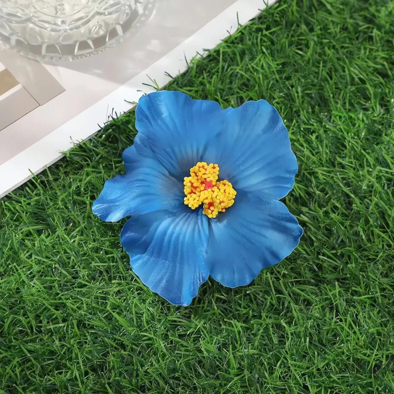 Barrette Fleur Hibiscus Cheveux 11