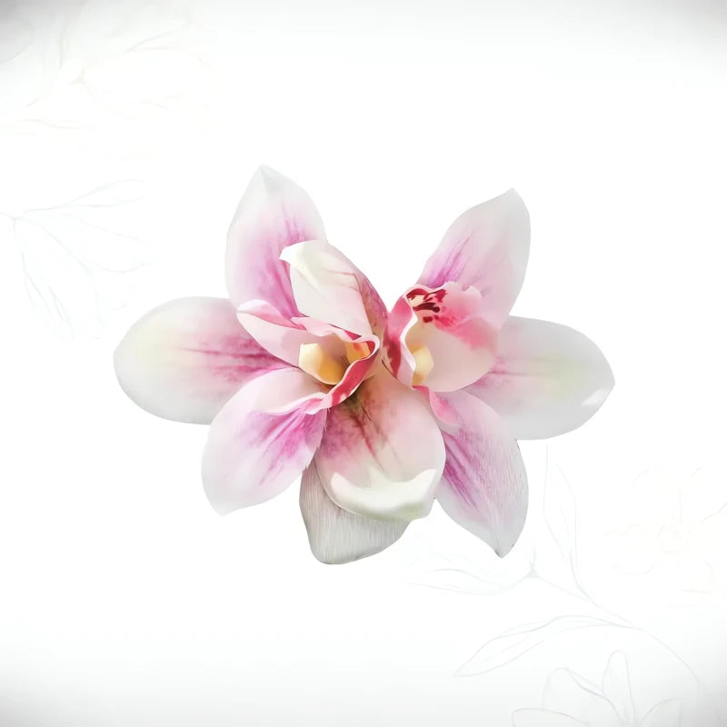 Barrette Orchidée Cheveux Éclosion Parfaite