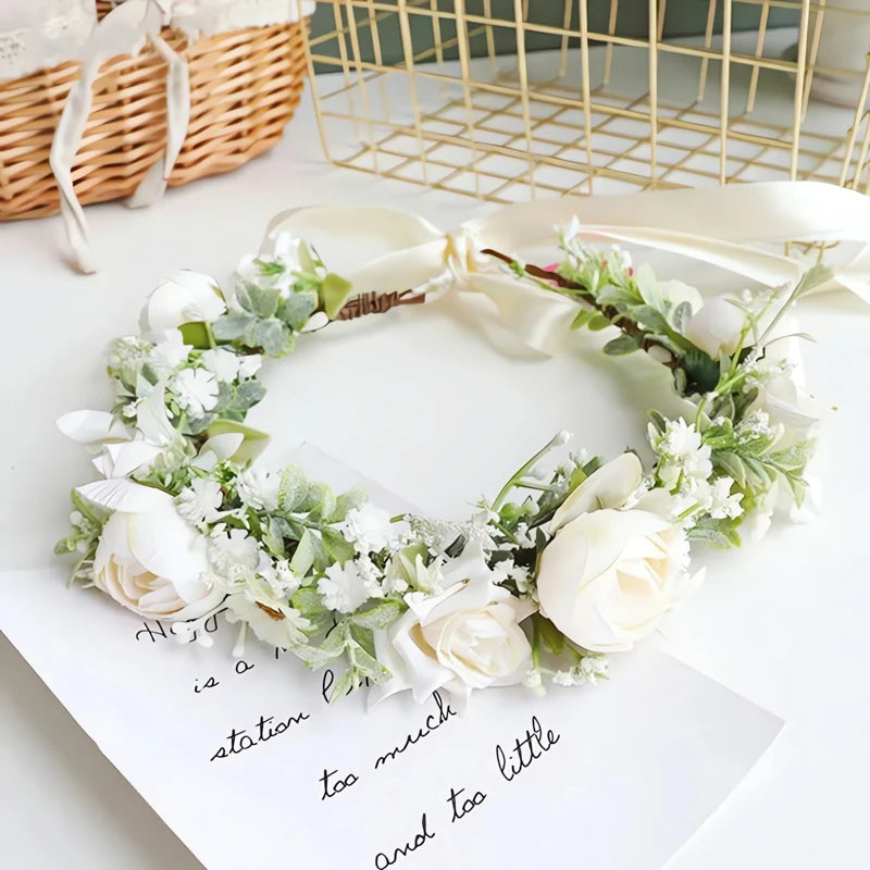 Couronne De Fleurs Mariage Bohème 2