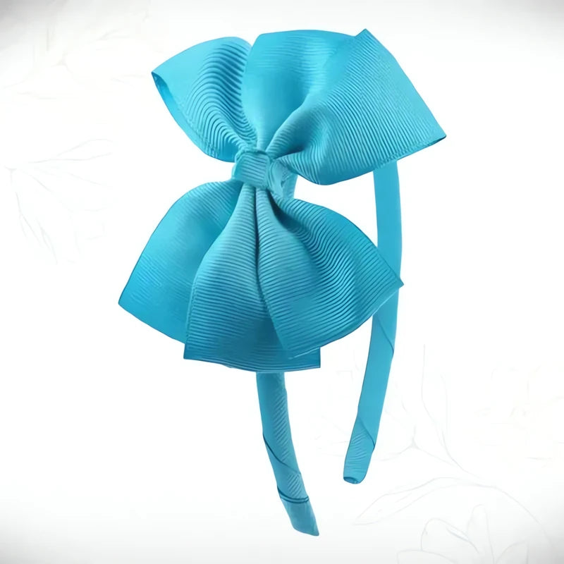 Serre-Tête À Noeud Turquoise
