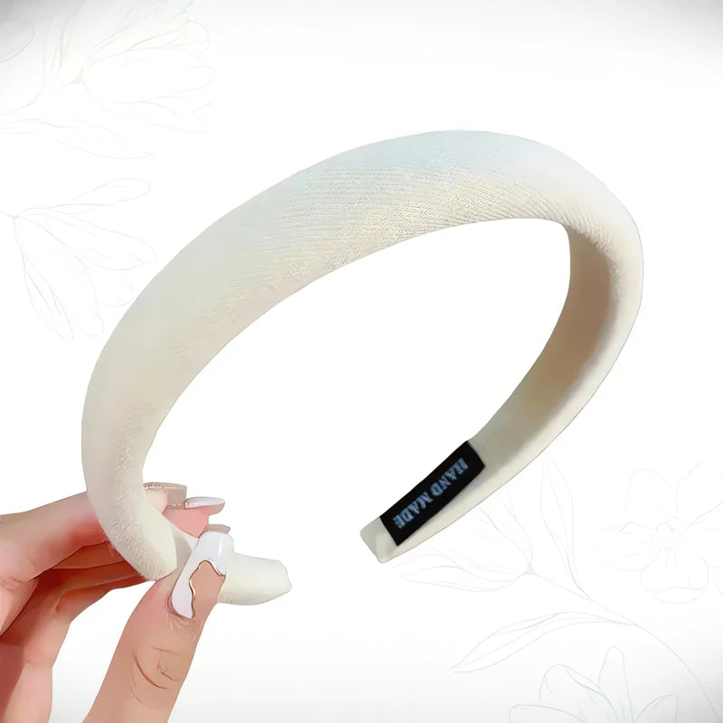 Serre-Tête Bandeau Femme Blanc