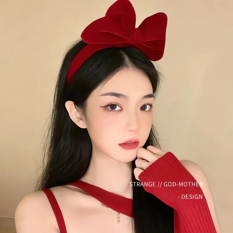 Serre-Tête Noeud Rouge 3