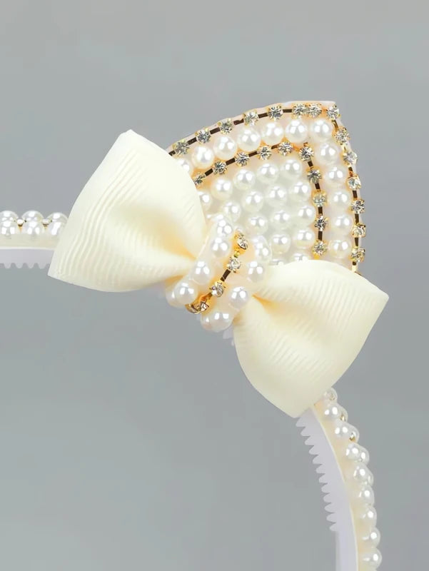 Serre-Tête Oreille De Chat Perle 5