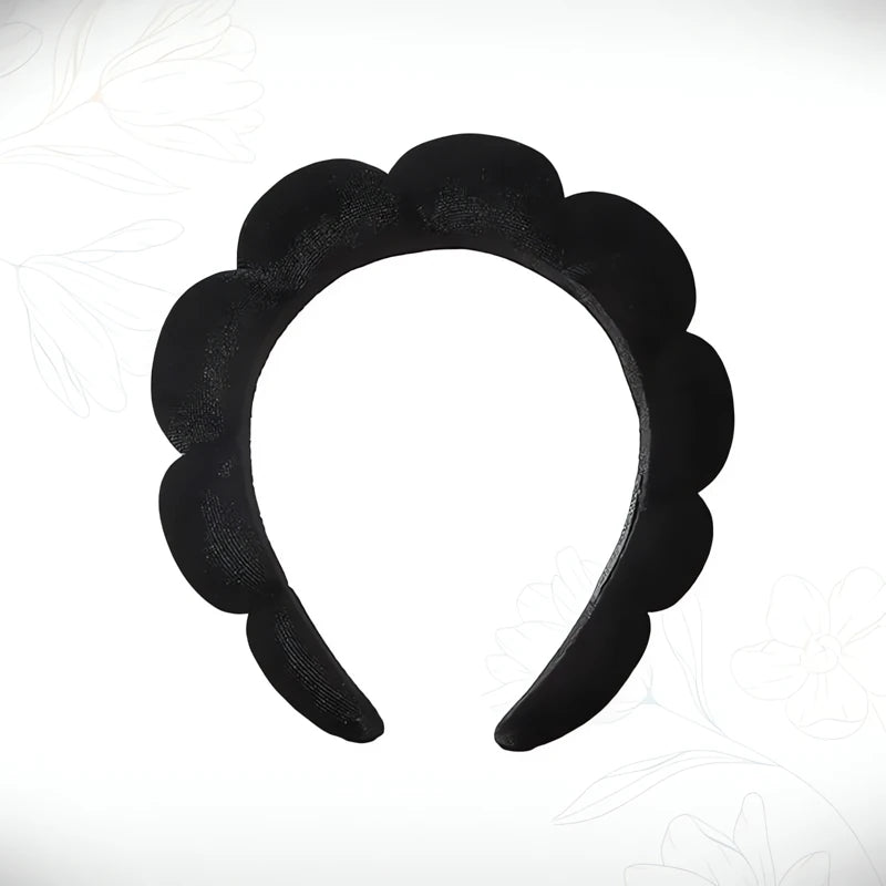 Bandeau Serre-Tête Maquillage Noir