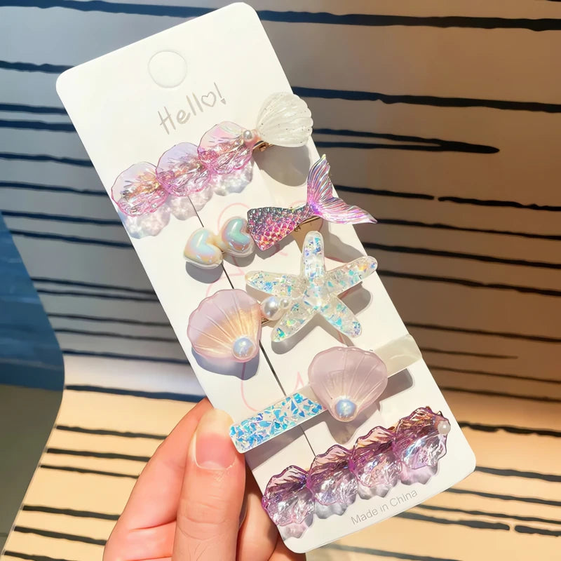 Barrette Cheveux Coquillage 11