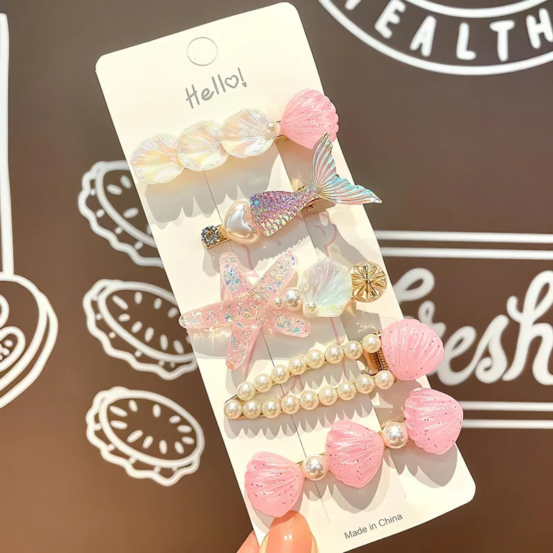 Barrette Cheveux Coquillage 12