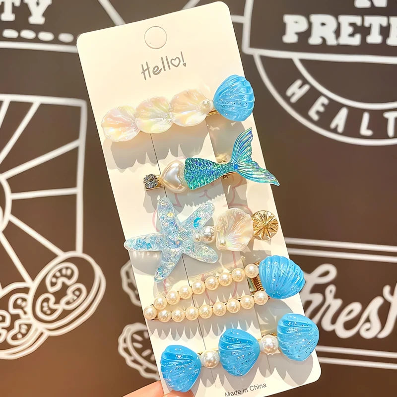 Barrette Cheveux Coquillage 13