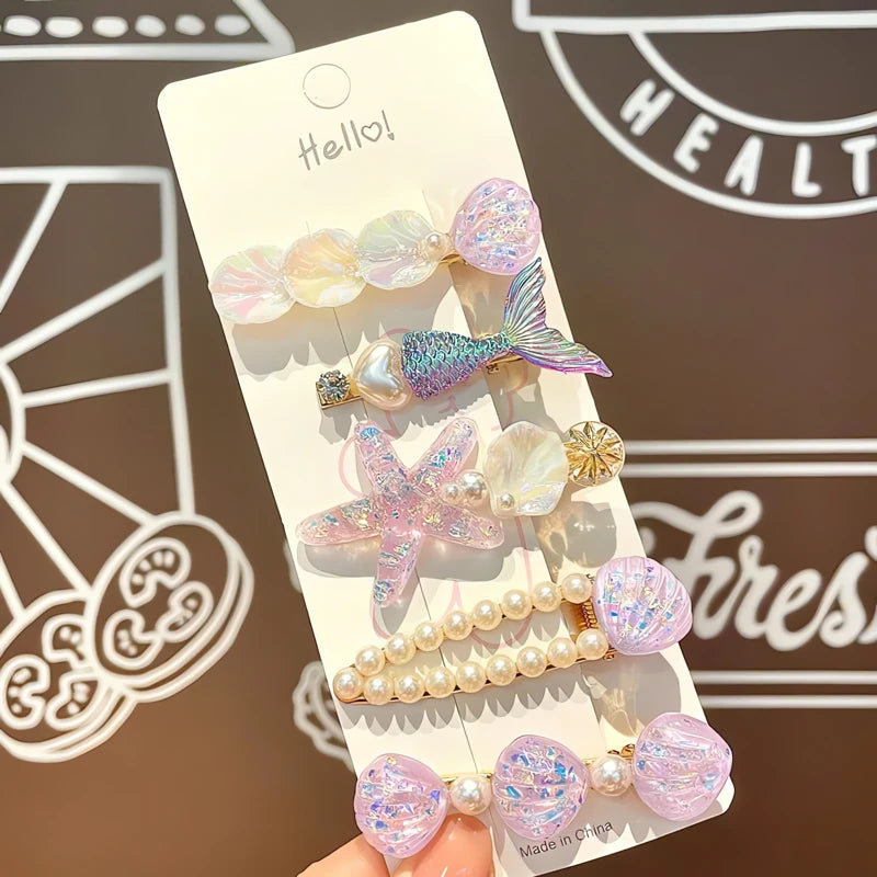 Barrette Cheveux Coquillage 14