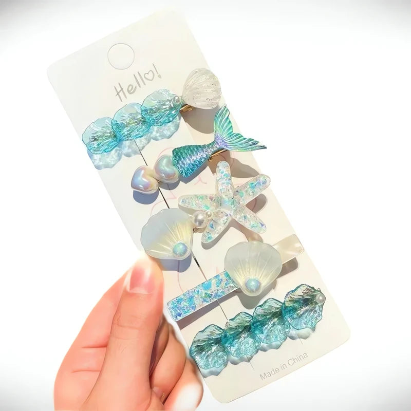 Barrette Cheveux Coquillage Essence Étonnante