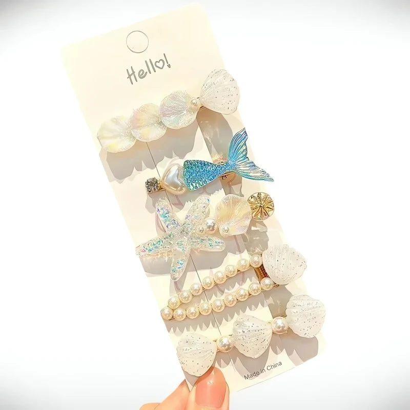 Barrette Cheveux Coquillage Ombre Curieuse