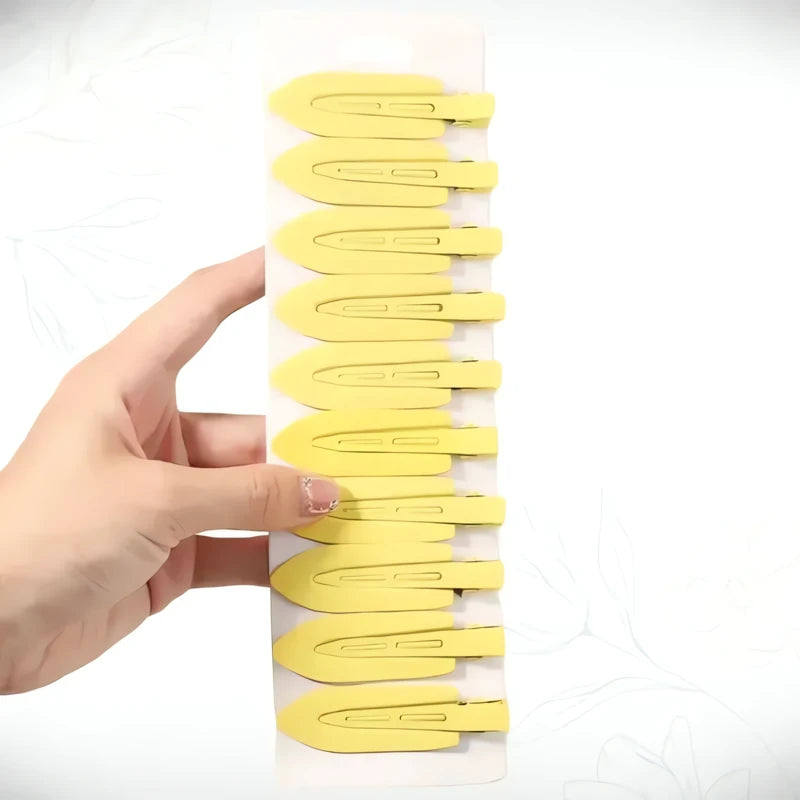 Barrette Cheveux Jaune Petit Trésor