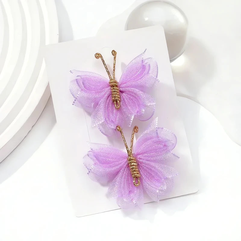 Barrette Cheveux Papillon 6