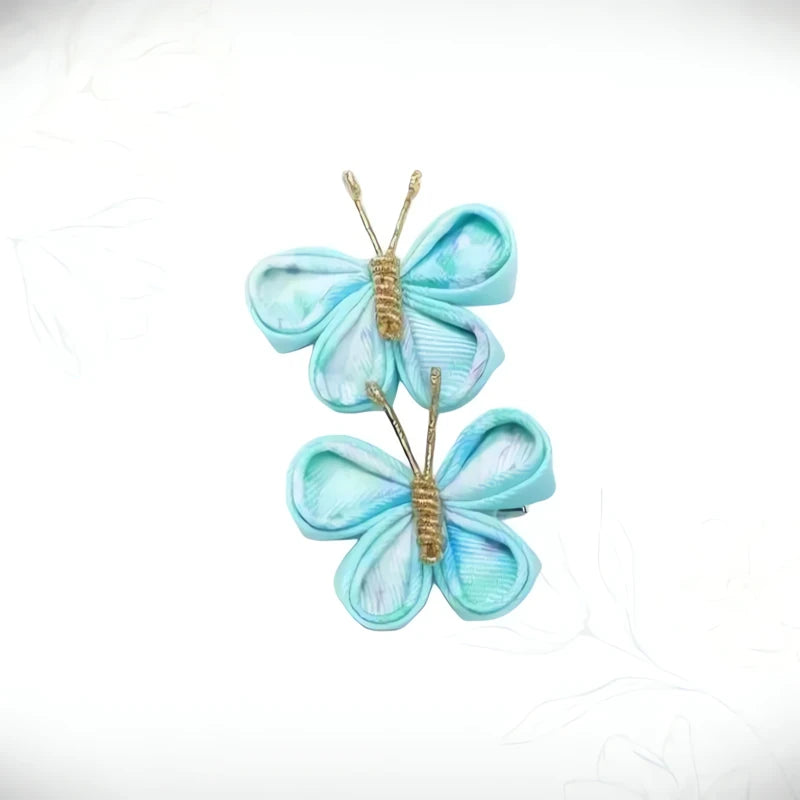 Barrette Cheveux Papillon Nuance Féérique