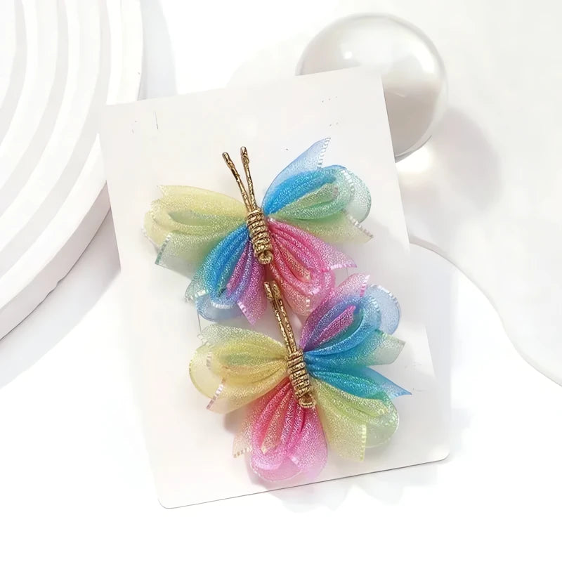 Barrette Papillon Cheveux 2