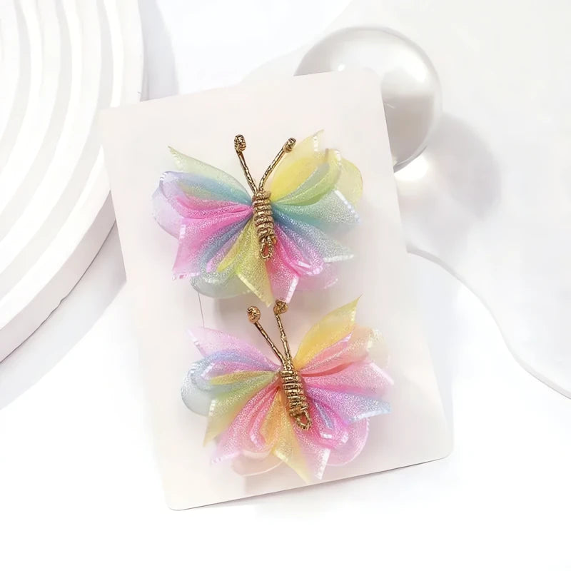 Barrette Papillon Cheveux 4