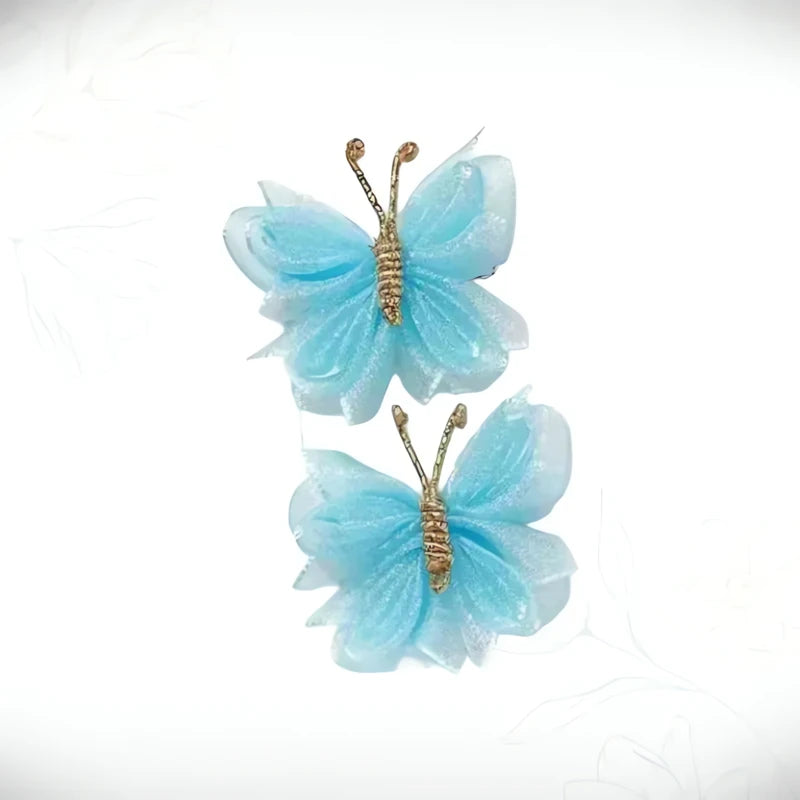 Barrette Papillon Cheveux Bulle De Poésie
