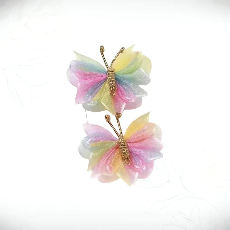 Barrette Papillon Cheveux Caprice D’Enfant