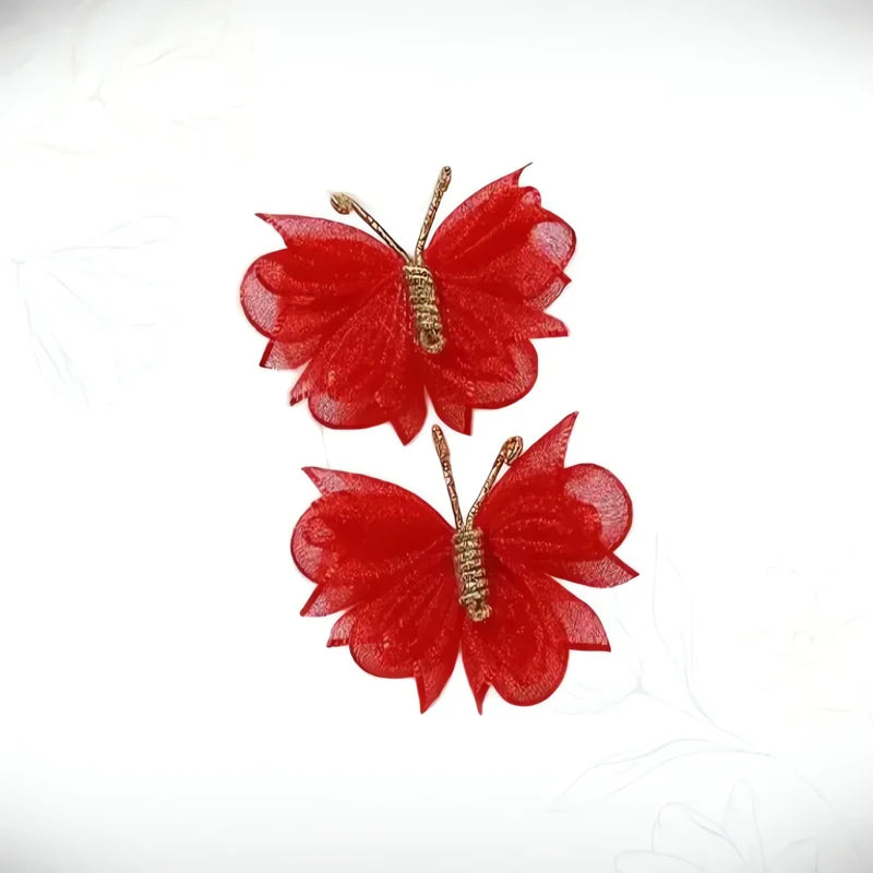 Barrette Papillon Cheveux Fantaisie Jolie