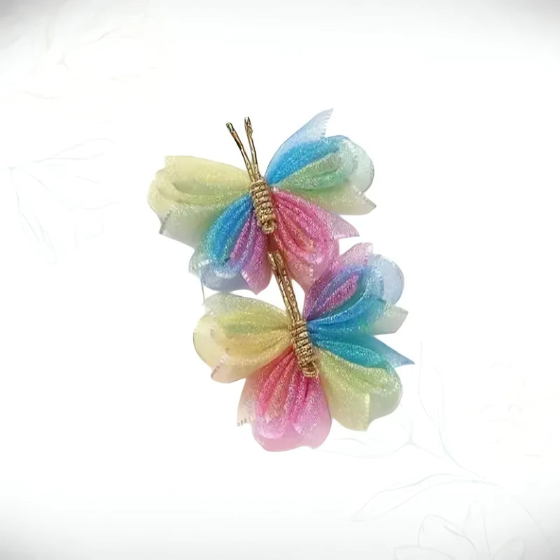 Barrette Papillon Cheveux Jolie Mignonne