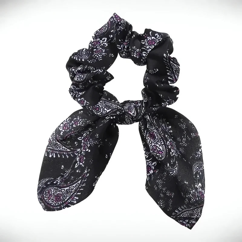 Chouchou Foulard Court Noir