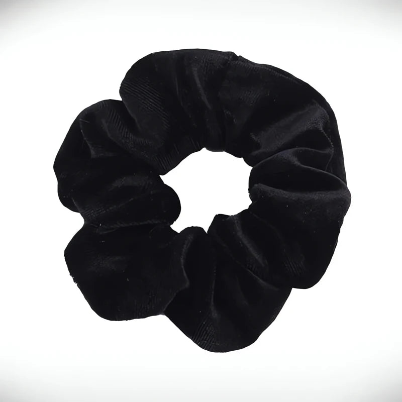 Chouchou Velours Détail Sophistiqué