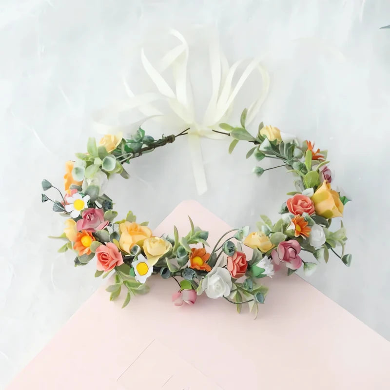 Couronne De Fleurs Fraîches 2