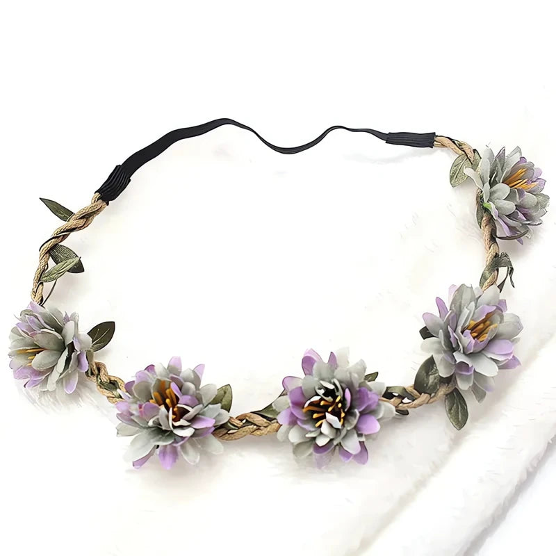 Couronne De Fleurs Pour Cheveux 2