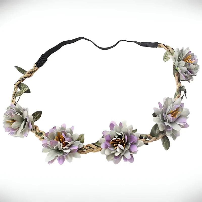 Couronne De Fleurs Pour Cheveux Douceur Florale