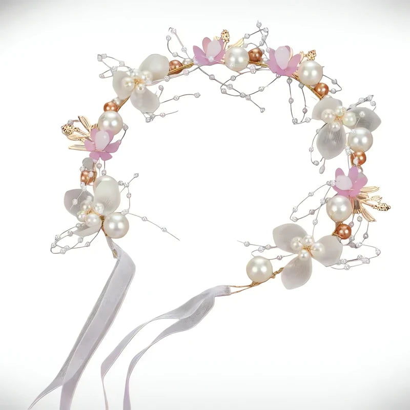 Couronnes De Fleurs Mariage Ornement Fleuri