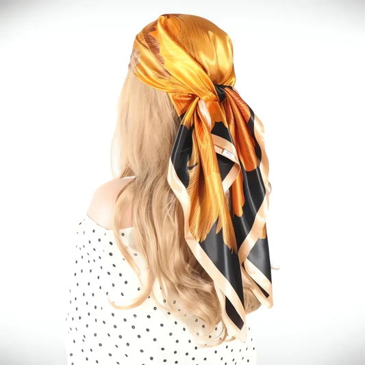 Foulard Cheveux Bouclés Légèreté Aérienne