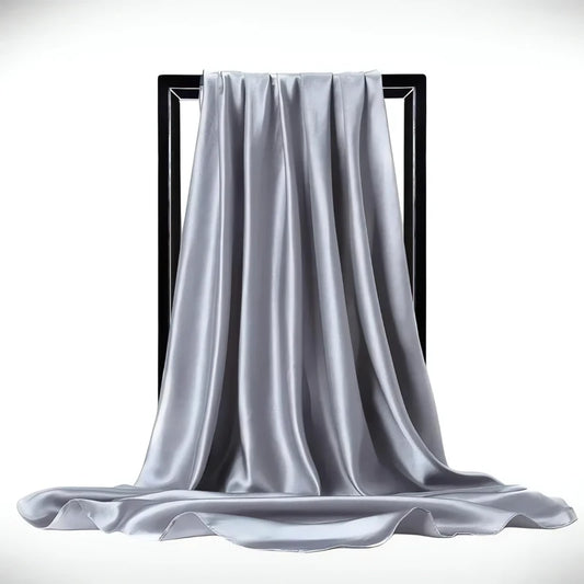 Foulard Cheveux Gris Poésie En Mouvement
