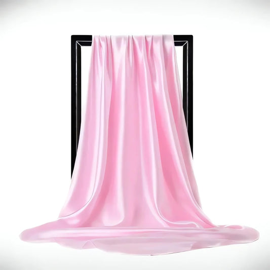 Foulard Rose Cheveux Signature Féminine