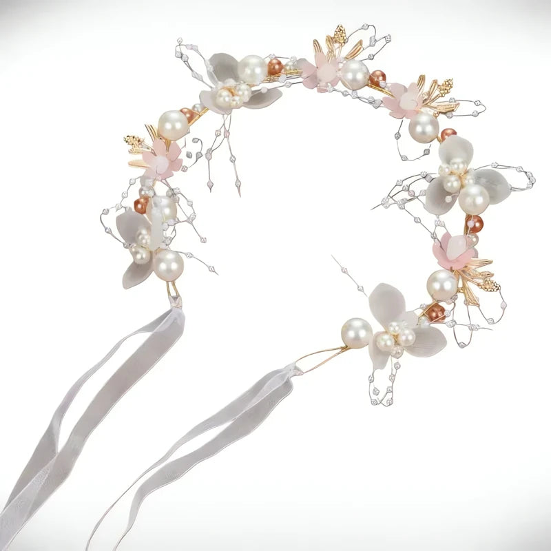 Mariée Couronne De Fleurs Tendresse Fleurie