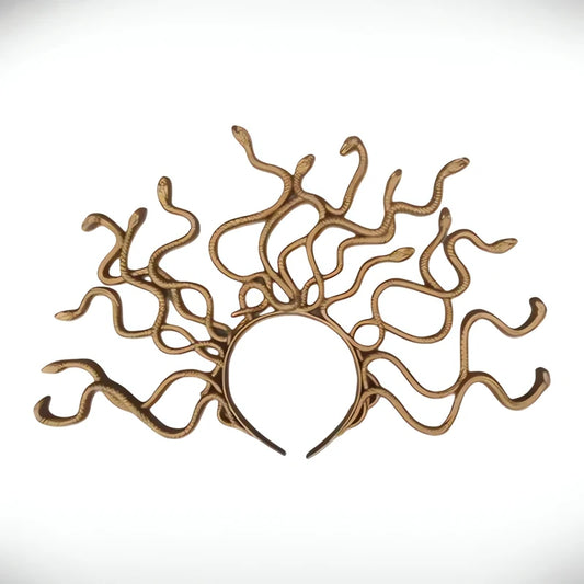 Médusa Serre-Tête Bronze
