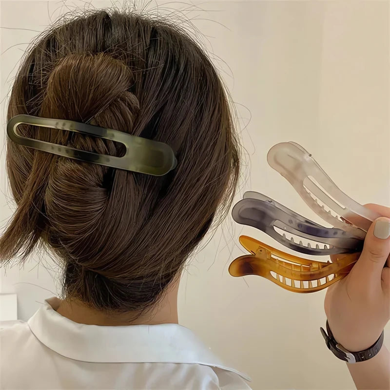 Pince Plate Cheveux Chignon 2