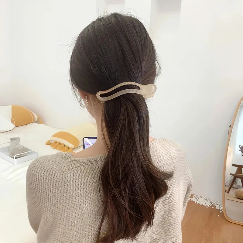 Pince Plate Cheveux Chignon 12