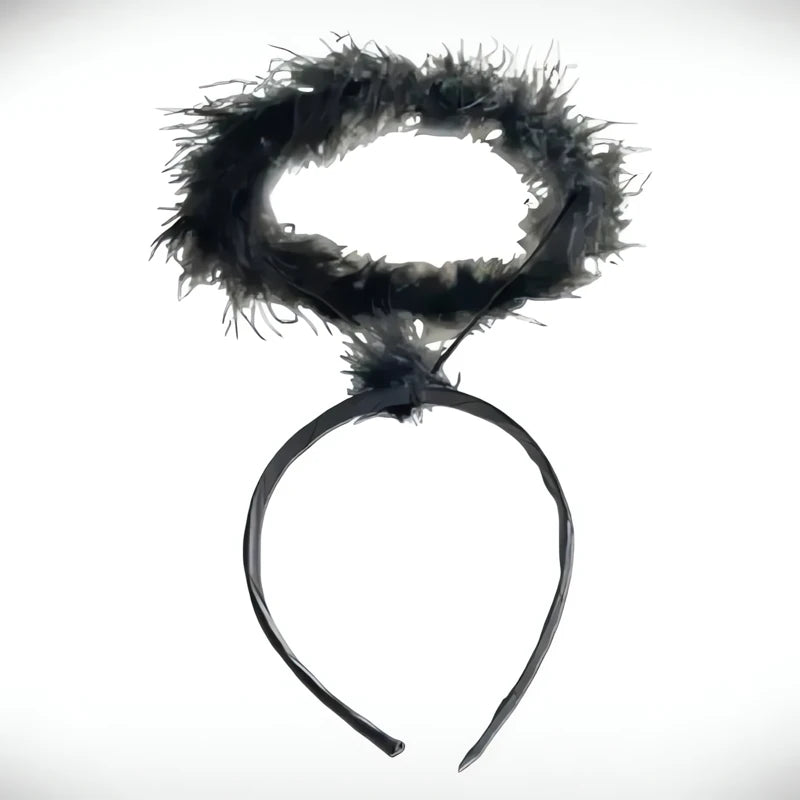 Serre-Tête Ange Noir Noir