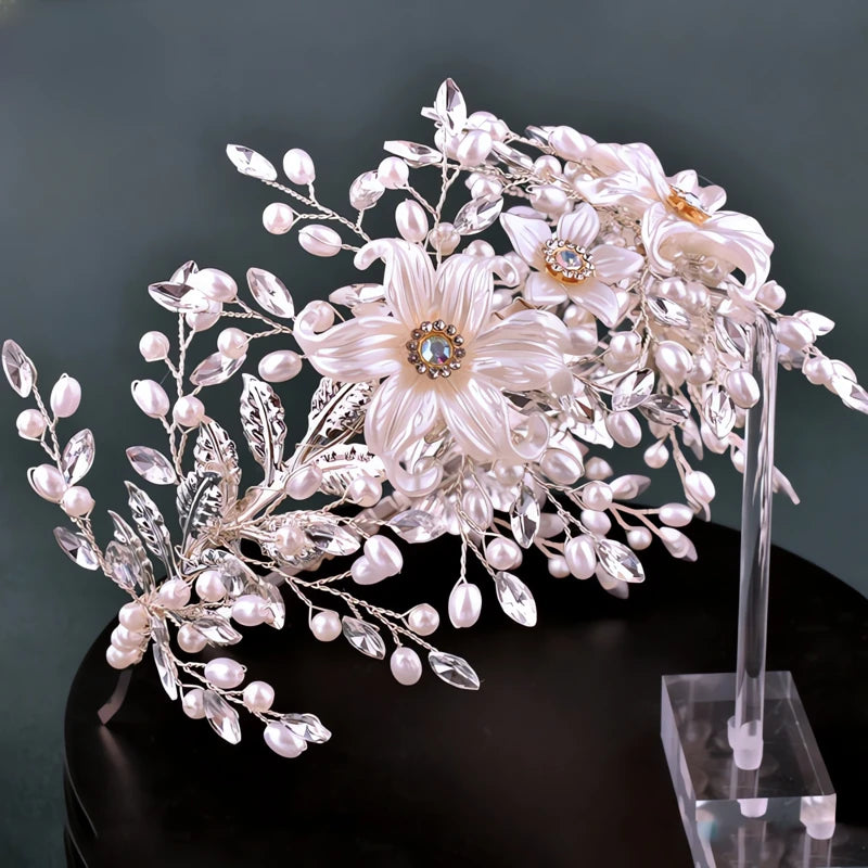 Serre-tête Bibi Mariage Cocktail Soirée Chant De Flore