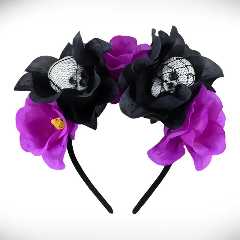 Serre-Tête Calavera Ombres Mystiques