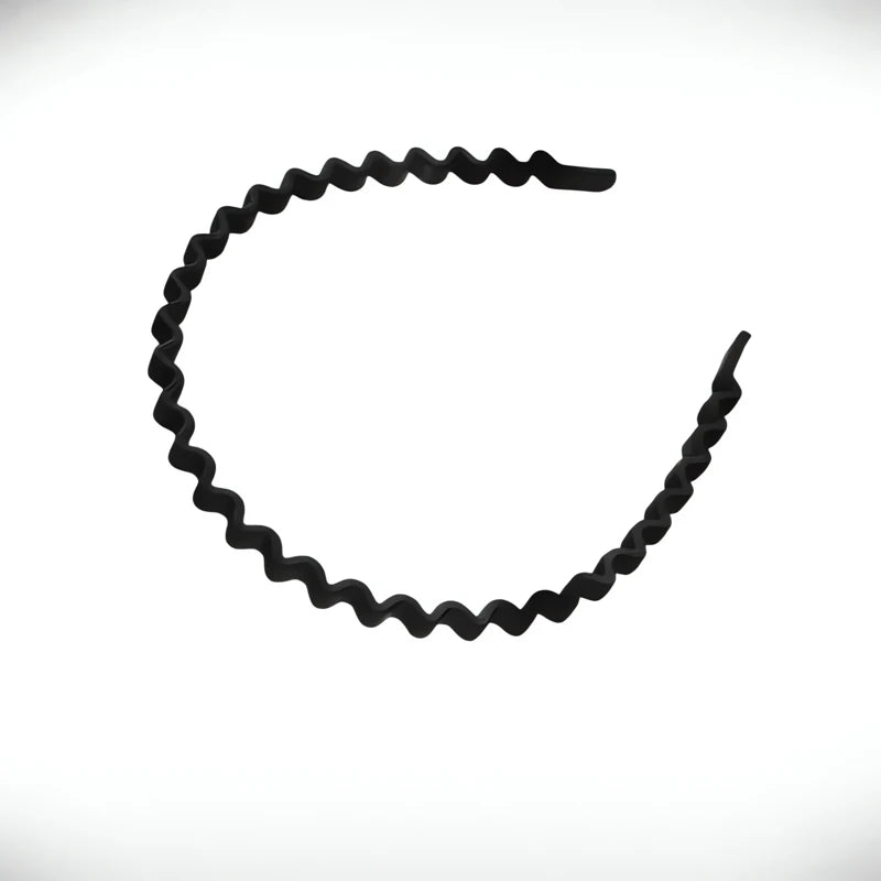 Serre-tête Cheveux Homme Noir