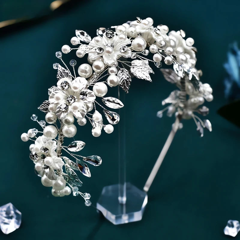 Serre-tête Couronne Mariage Douce Brise