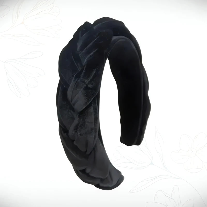 Tresse Serre-Tête Noir