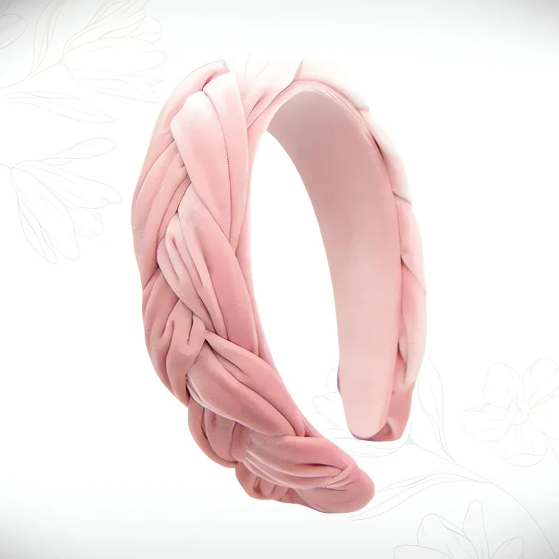 Tresse Serre-Tête Rose