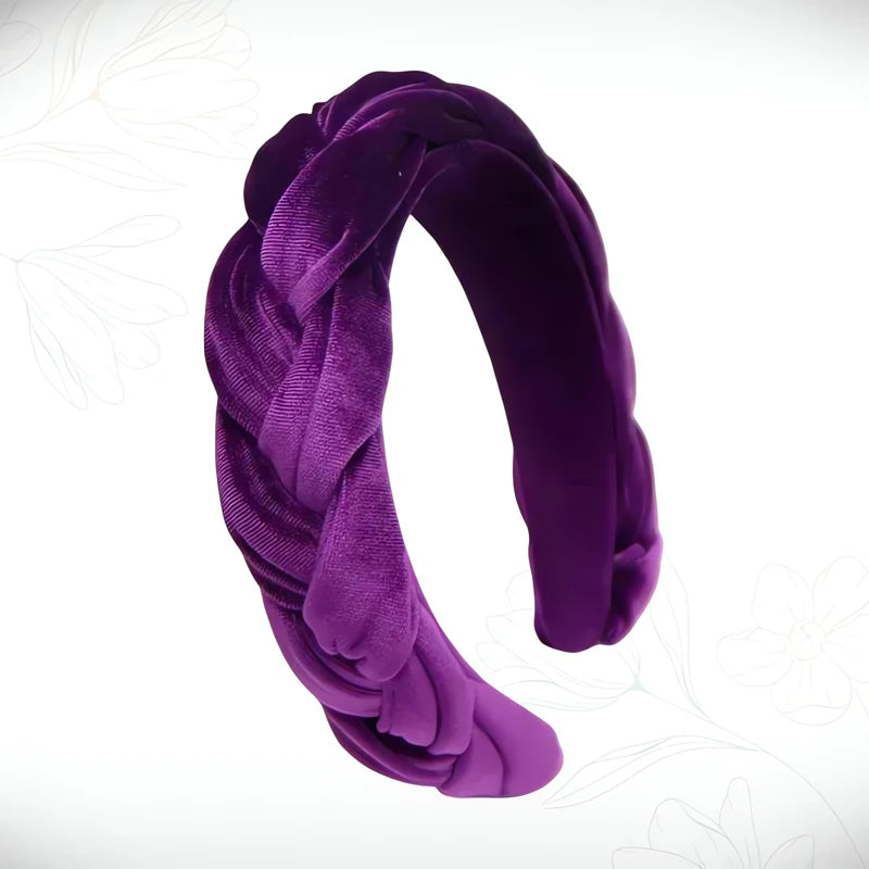 Tresse Serre-Tête Violet